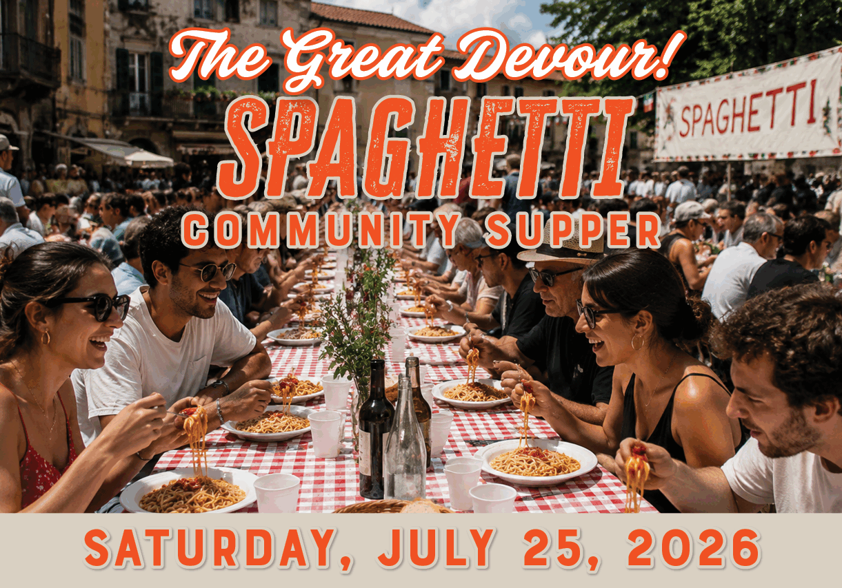 The Great Devour! Spaghetti Supper_Upcoming-Studios